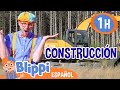 Blippi visita una obra de construcción 🚧🏗️🛠️👷Blippi Español