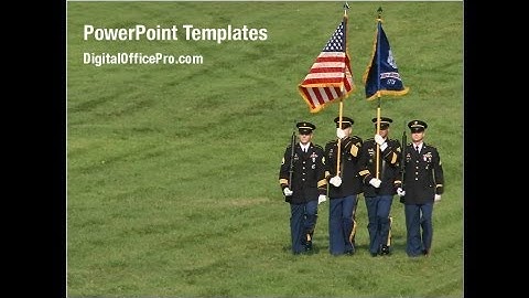US Army Operations PowerPoint Template Backgrounds - DigitalOfficePro #00190