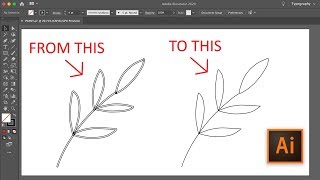 How to turn images into single line paths in Illustrator - for Foil Quill or Engraving
