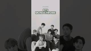 BTS created a new site! Did you explore already? BTS MONOCHROME 2024