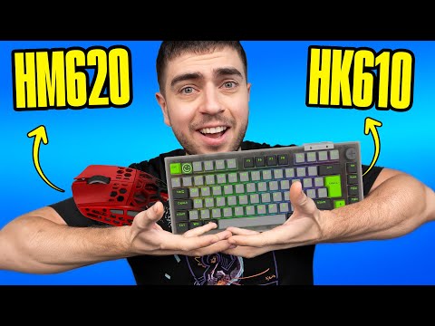 HAWK OYUNCU EKİPMANLARI | HK610 Mekanik Klavye ve HM620 Gaming Mouse