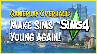 New Feature in The Sims 4 with Carl&#39;s Gameplay Overhaul #Shorts