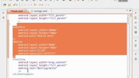 Java Android Tutorial 2 - First Program