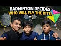Badminton Decides Who Will Fly the Kite 🏸🪁 | Friends Fun Challenge 😂🔥#long 