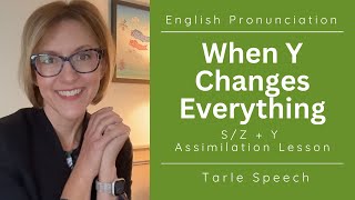Assimilation in English: S + Y = SH, Z + Y = ZH | Sound Natural in Fast Speech | thiSHyear; waZHyour News