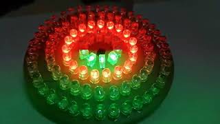 How To Make 4 Channel LED Chaser 9V CD4060 CD4028