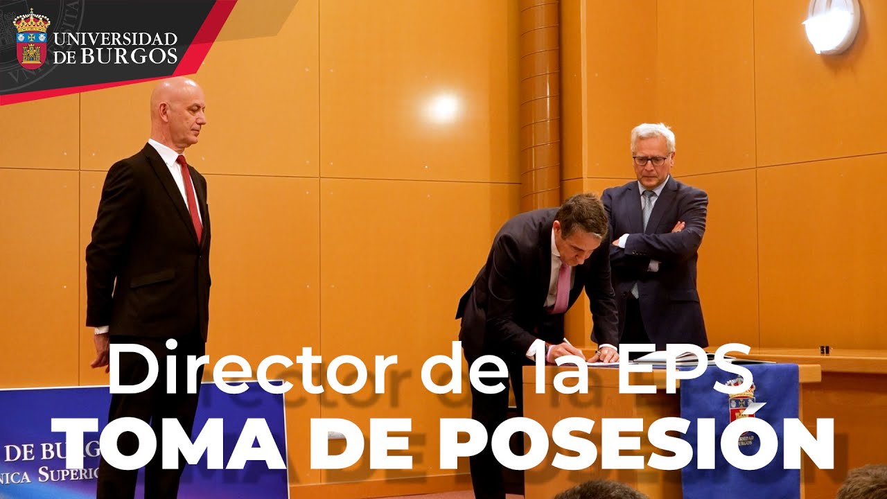 Toma de posesión de Nicolás Javier González de la Viuda como director ...