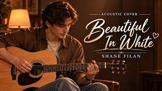 Beautiful In White - Westlife 🎸 Relaxing Acoustic Cover 🎶80s 90s Love Songs