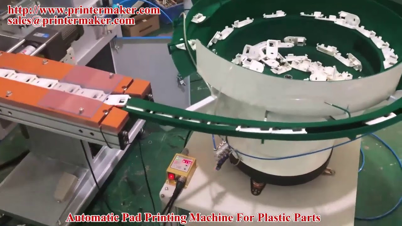 Automatic Pad Printing Machine for Plastic Parts YouTube