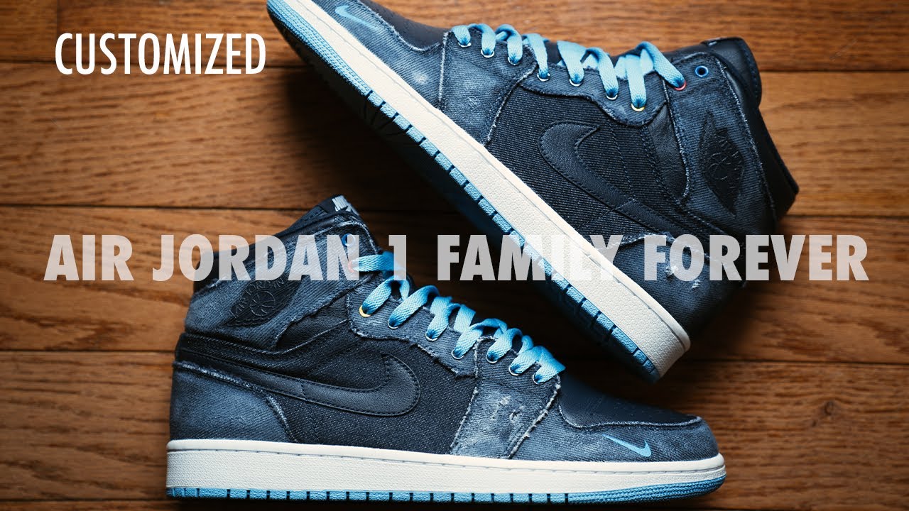 jordan 1 family forever custom