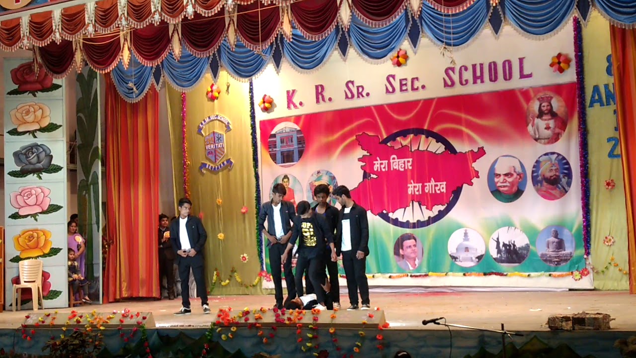 K R Sr Sec School Bettiah Annual Function 17 Youtube