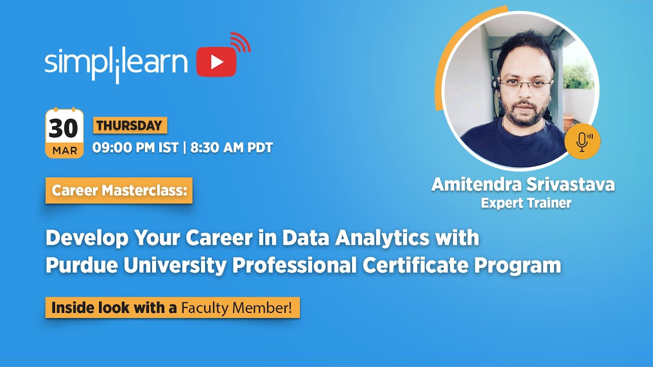 Purdue University Data Science Simplilearn Review Career in Data Analytics with Purdue University Professional