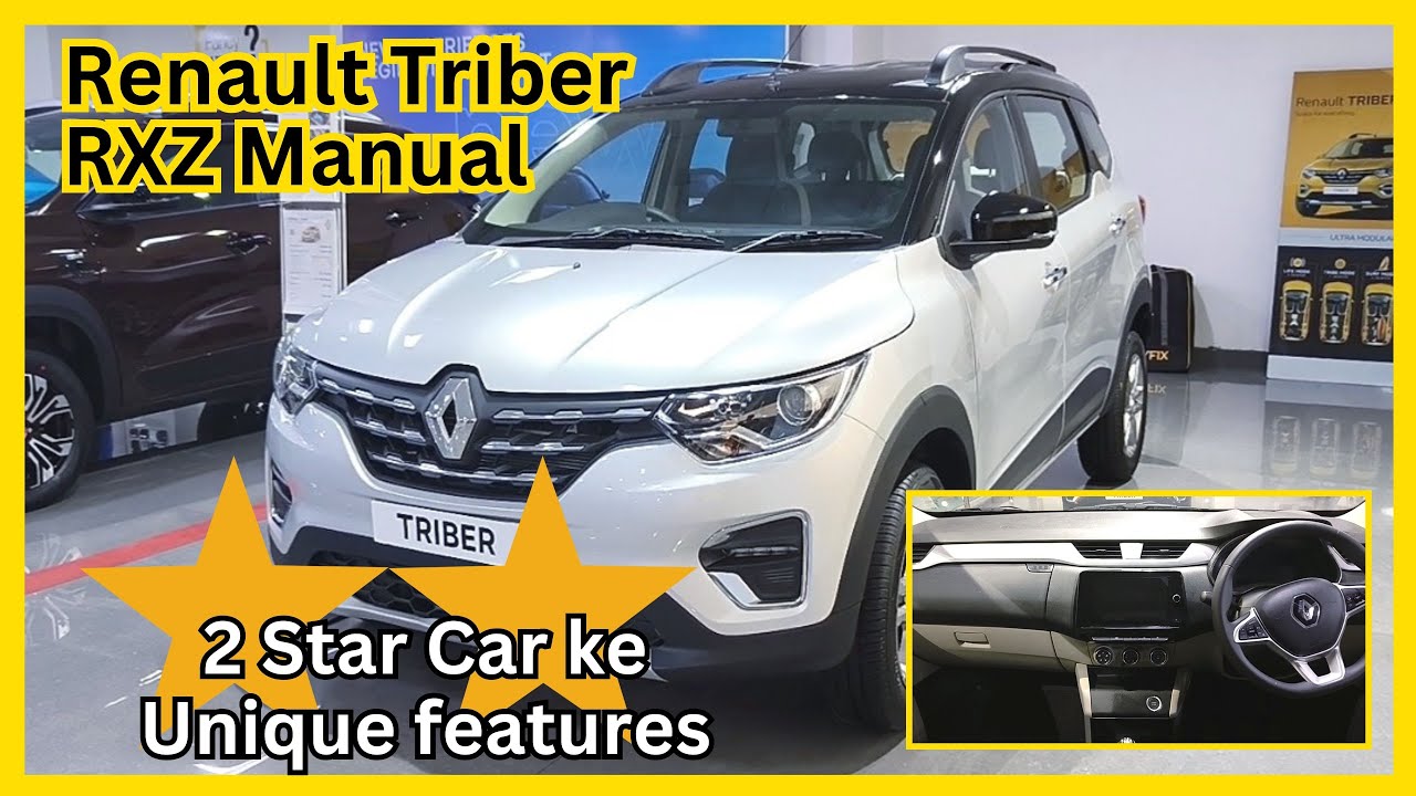 Renault Triber RXZ 2 Star Car ke Special Features ⭐⭐ | Best 7 seater Car