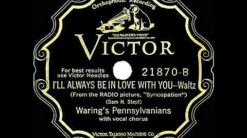 1929 HITS ARCHIVE: Ill Always Be In Love With You ...