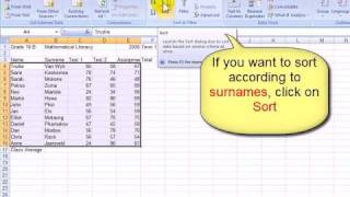 M17(3) How to sort data in your excel spreadsheet Wealth