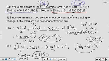 Equilibria: 12 - Predicting Precipitation