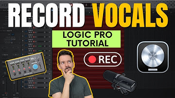How To Record VOCALS In Logic Pro