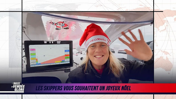 L’image Du Vendée Globe du Mercredi 25 Décembre : Joyeux Noël depuis le large !