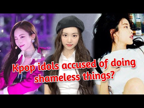 Most Shameless things Kpop idols ever do? - part 1