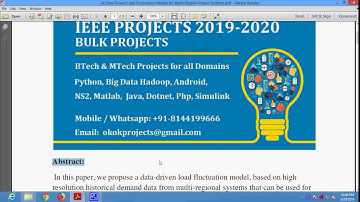 A Data Driven Load Fluctuation Model for Multi Region Power Systems