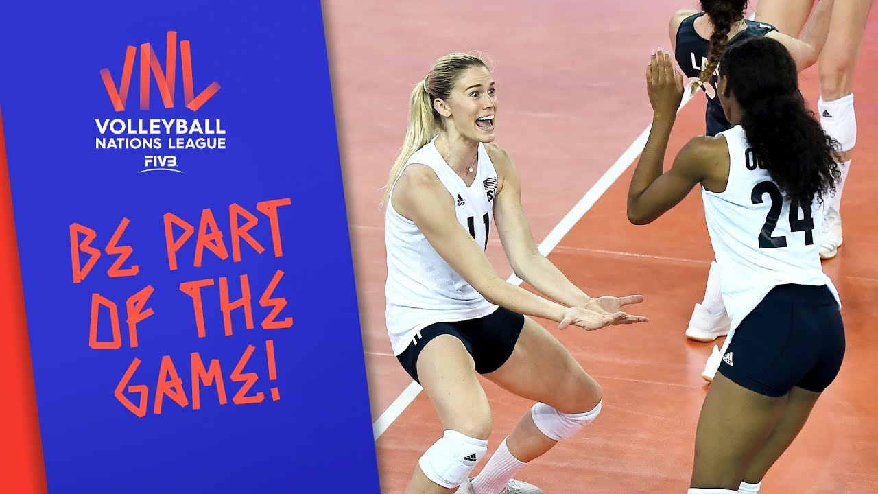 Be Part Of The Game - FIVB Volleyball Nations League 2019