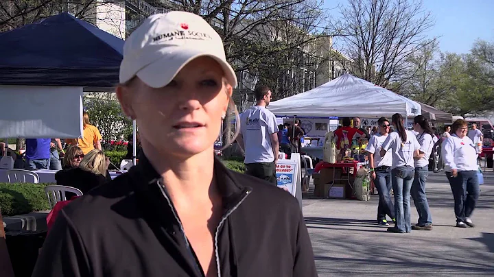 IndyHumane Board Member Brandi Craig at Mutt Strut...