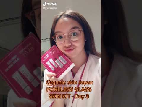 Laham Uson uses Organic Skin Poreless Glass Skin on Tiktok