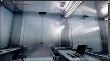 [UE4] Escape Room, scenes preview