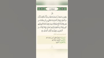 السراج في بيان غريب القران سورة ص تلاوة الشيخ سعد الغامدي