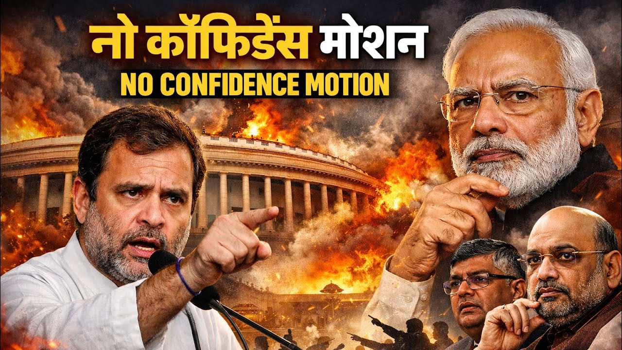 Substantive Motion Against Rahul Gandhi | अविश्वास प्रस्ताव | 