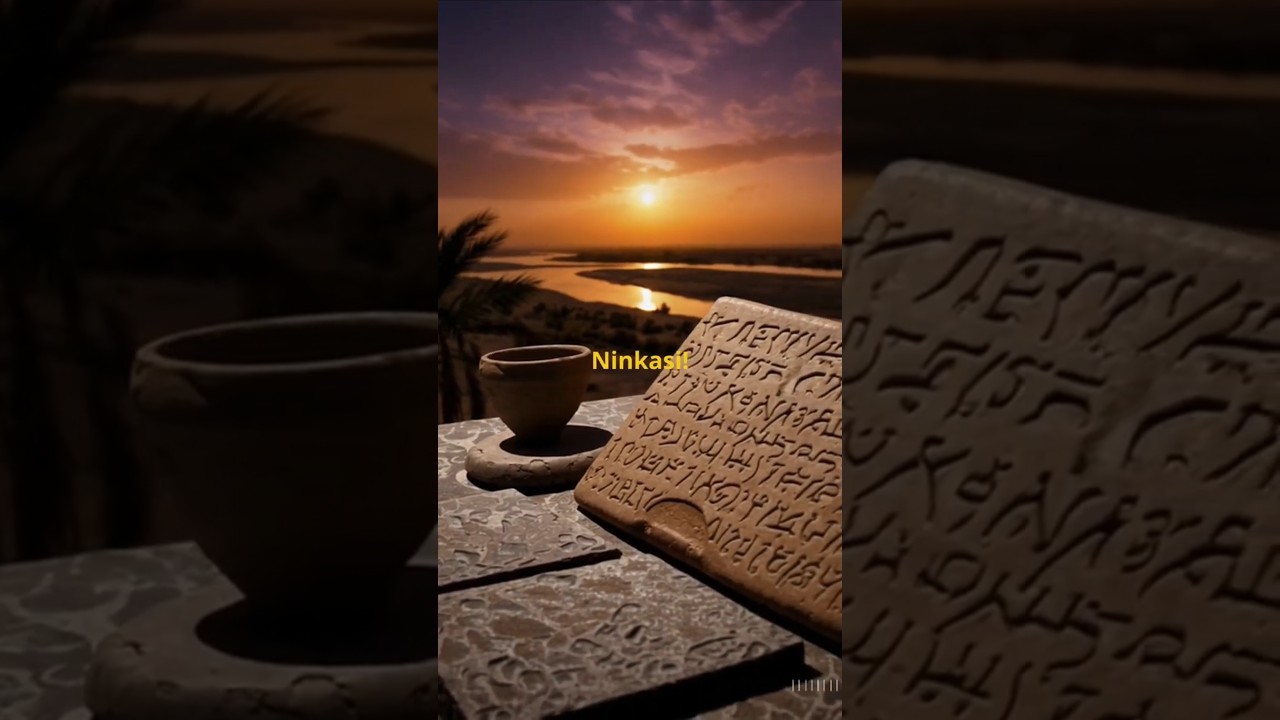 🍺“Ninkasi, Beer Goddess” — The World’s Oldest Recipe Carved in Clay