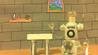 T.V Ident Robot stop motion