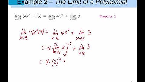 Section 2.2 Techniques for Evaluating Limits Part 2