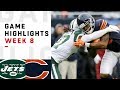 Jets vs. Bears Week 8 Highlights | NFL 2018