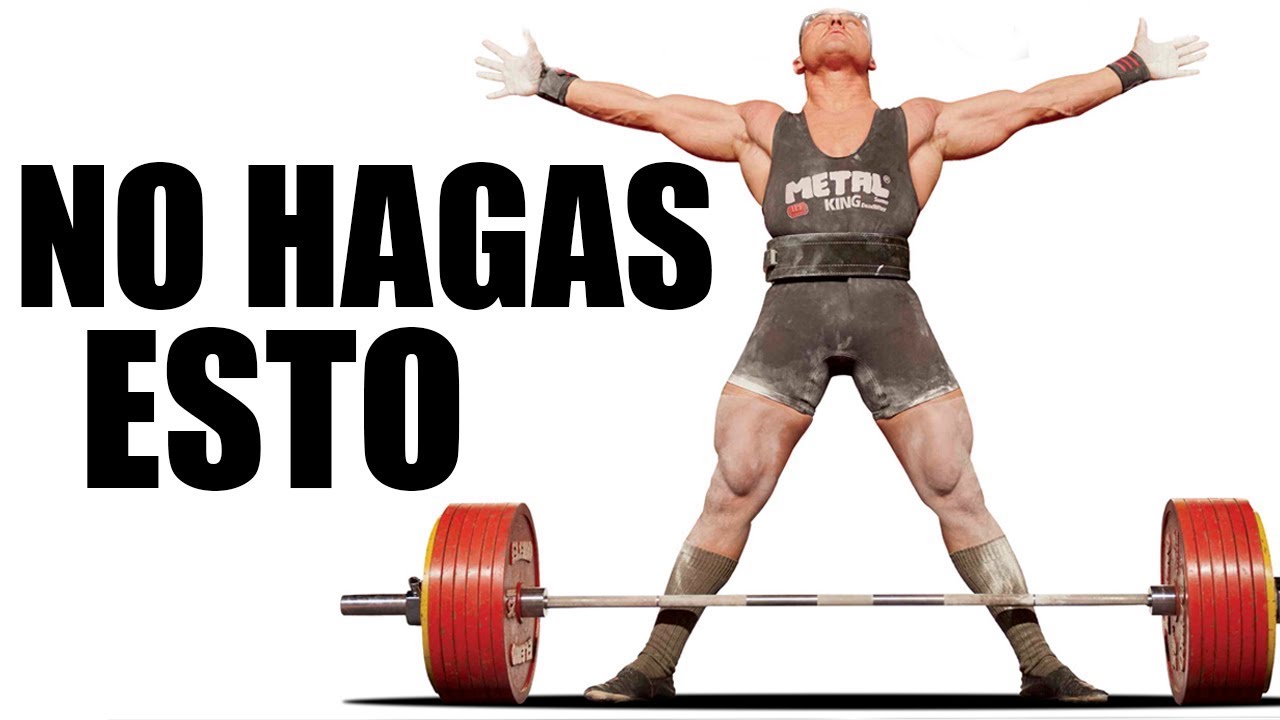 powerexplosive academy SI ERES POWERLIFTER NO COMETAS ESTOS 10 ERRORES