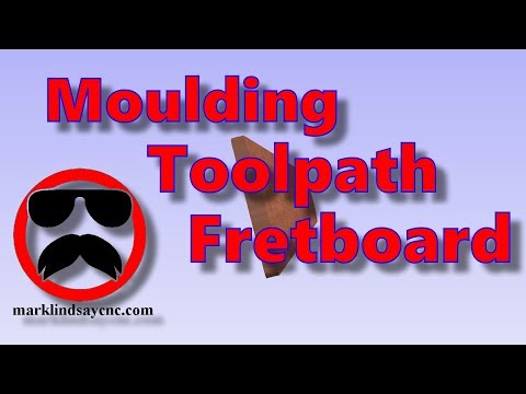 Intro to the Moulding Toolpath - Part 32 - Vectric For Absolute Beginners