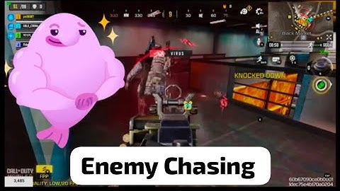 Enemy Chasing 1vs1 CODM @CodmHackvideo #short #shorts #codm #codmobile
