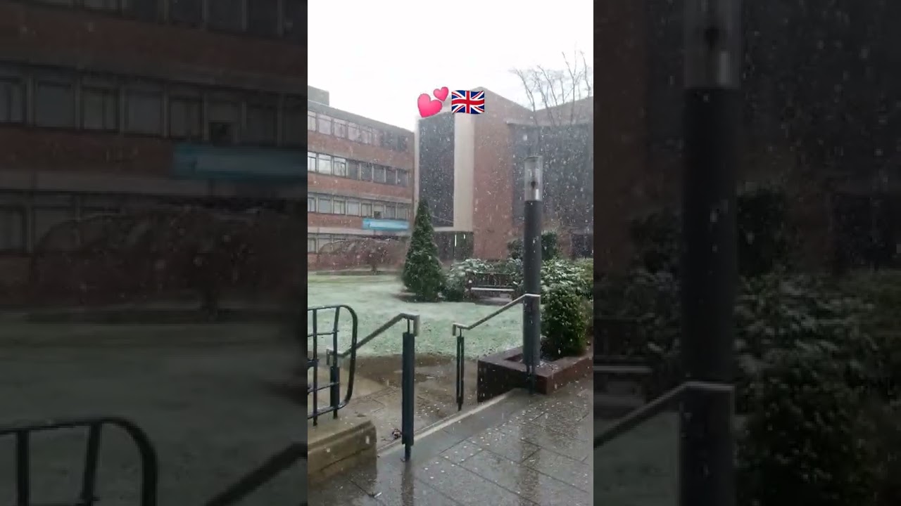 Sudden Snow ❄️ Fall @England
