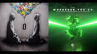 Tired X Wherever You Go mashup  Alan Walker Alok Gavin James  John Martin 
