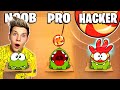 Noob vs pro vs hacker in cut the rope prezley