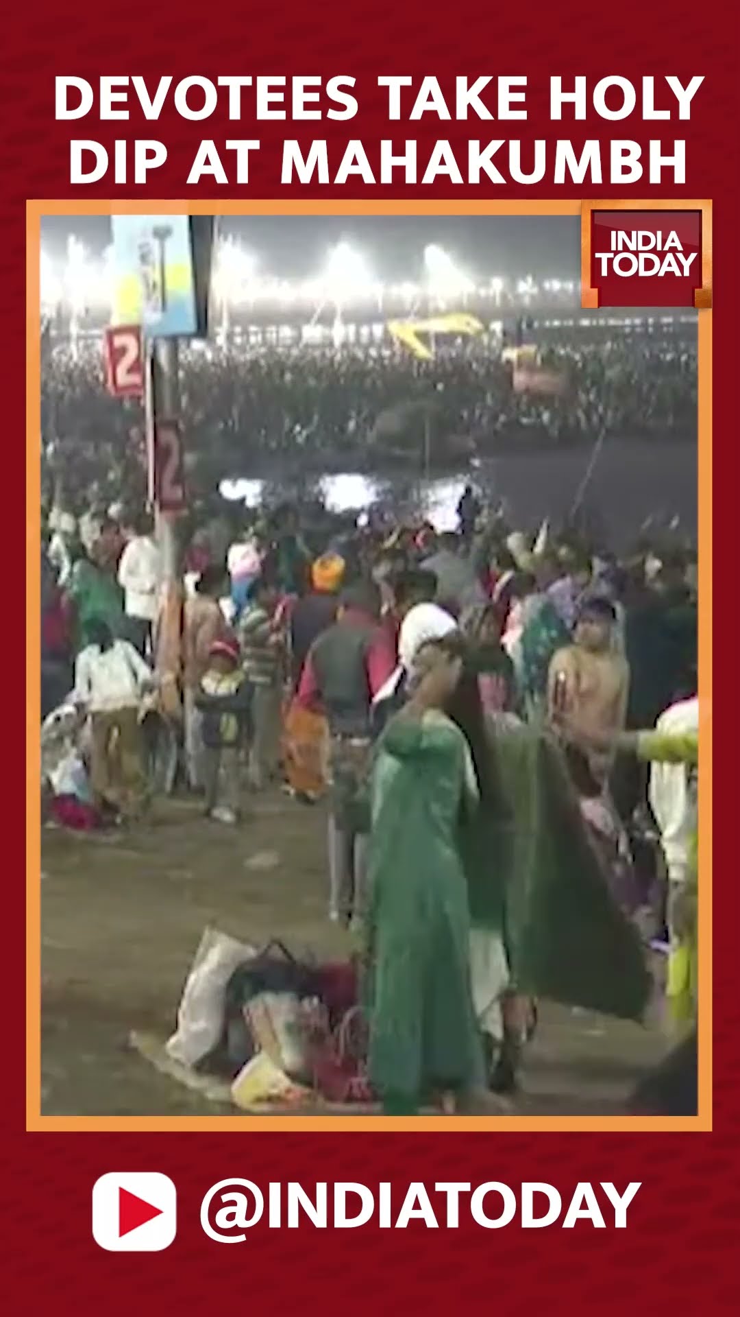 Millions Of Devotees Take Holy Dip In Prayagraj | Maha Kumbh 2025 | India Today