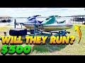 I Bought a Pair of Jet Skis for $500! They Worth It?