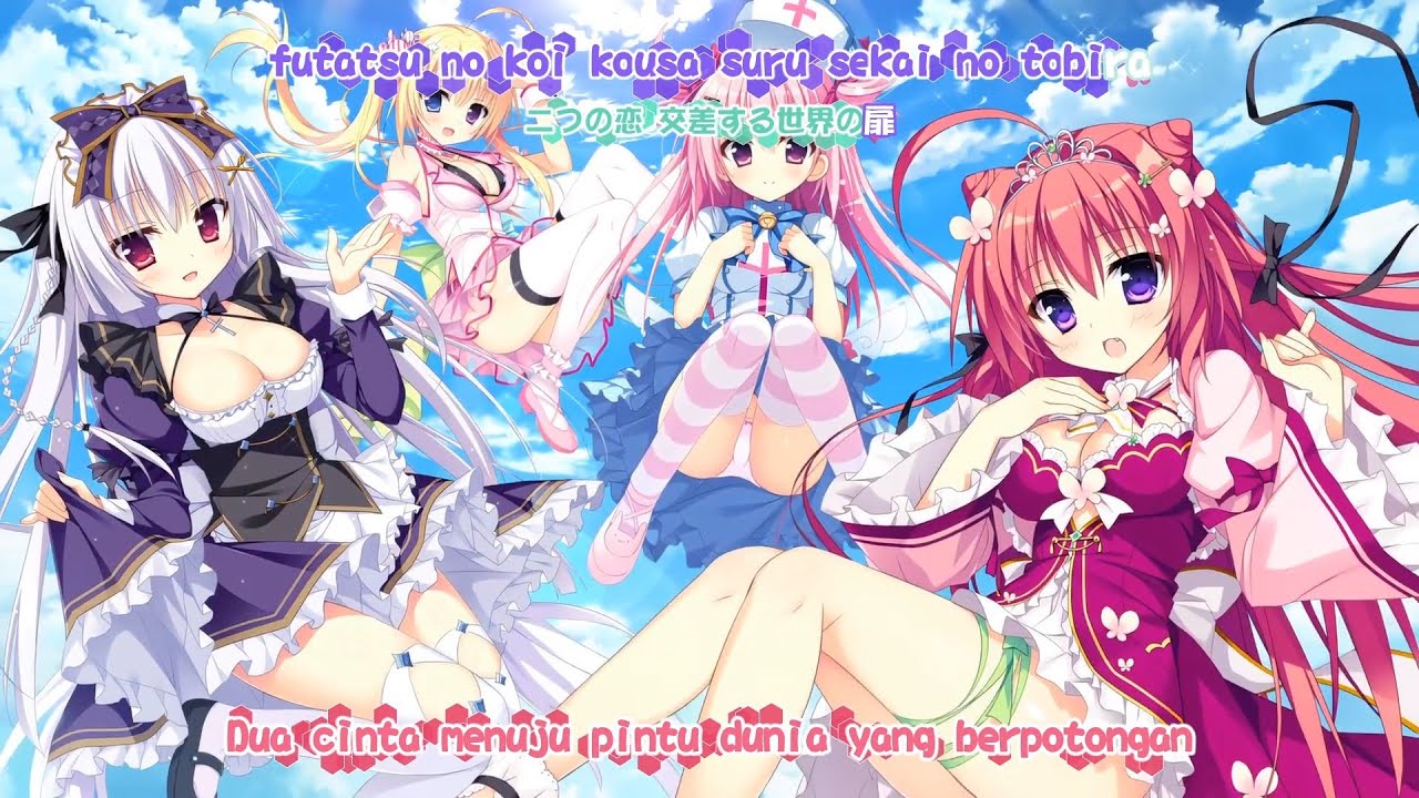 ナツイロココロログ OP-Lyrics - DiVe 2 WORLD - YouTube