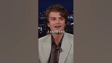 Joe Keery realized he's famous! 😋