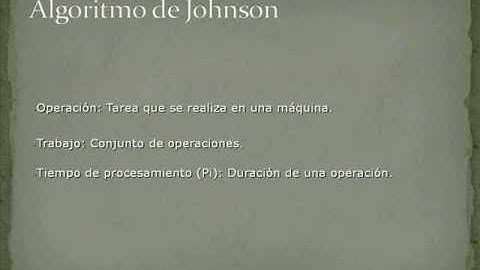 Algovidea - Flow-shop