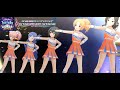 【デレステMVシアター】New bright stars (城ヶ崎美嘉,浅利七海,小日向美穂,桐生つかさ,向井拓海) ゴー!ゴー!チアー!