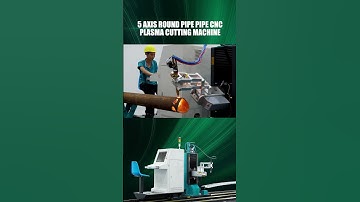 5 Axis Round Pipe Pipe CNC Plasma Cutting Machine