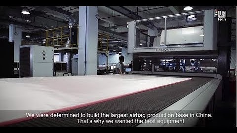 Lectra HMT Airbag Cutting Machine Customer story