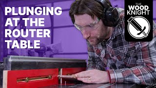 Stopped (Plunge) Cuts On The Router Table | Woodworking Technique