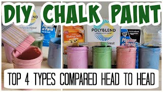 The Best DIY Chalk Paint - Side by Side Comparison of 4 Most Popular Recipes by Refresh Living 856 views 1 year ago 9 minutes, 53 seconds